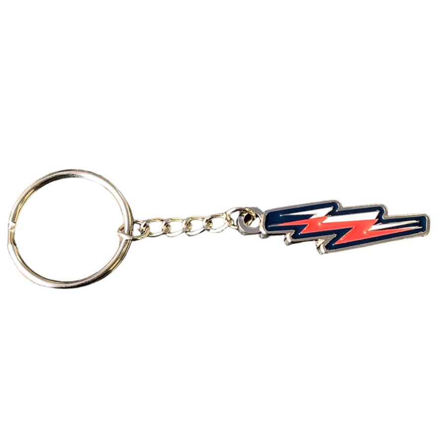 Metal Lightning Keychain