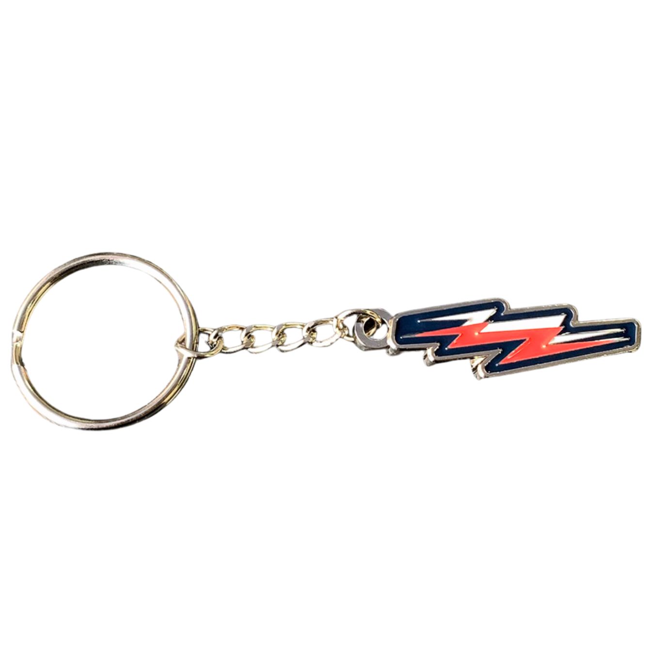 Metal Lightning Keychain