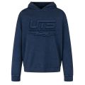 Sweat Capuche BLEU Logo Embosse